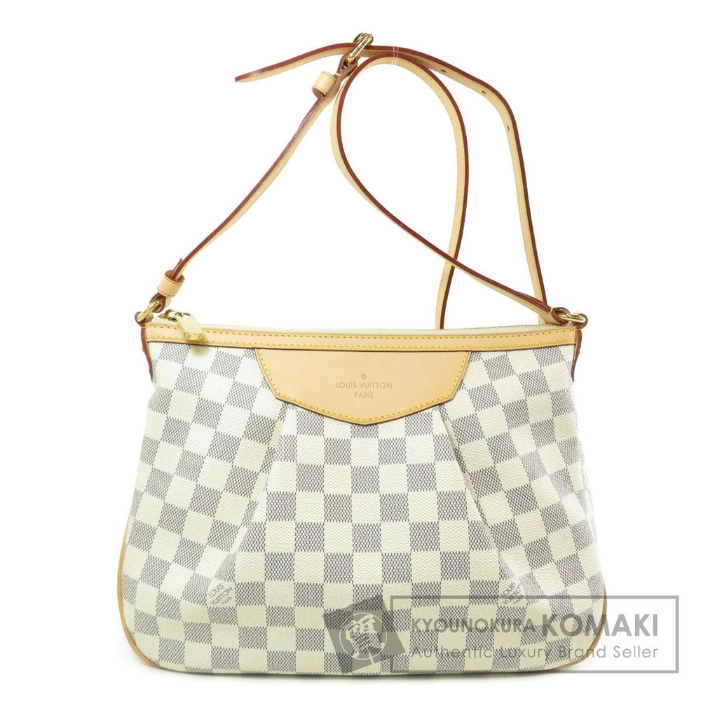 Louis Vuitton Siracusa Shoulder Bag Damier Canvas
